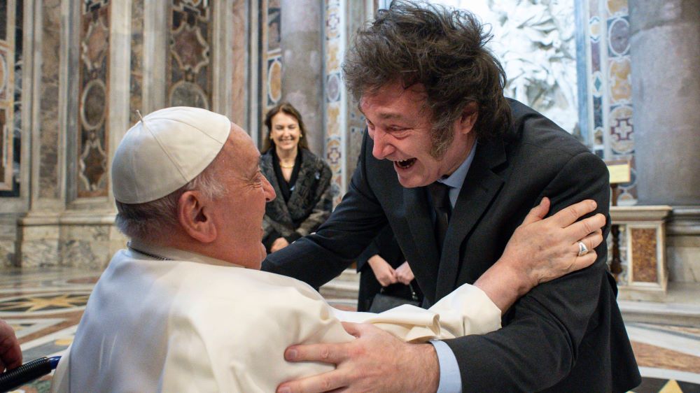 El Papa Francisco recibe al Presidente de Argentina